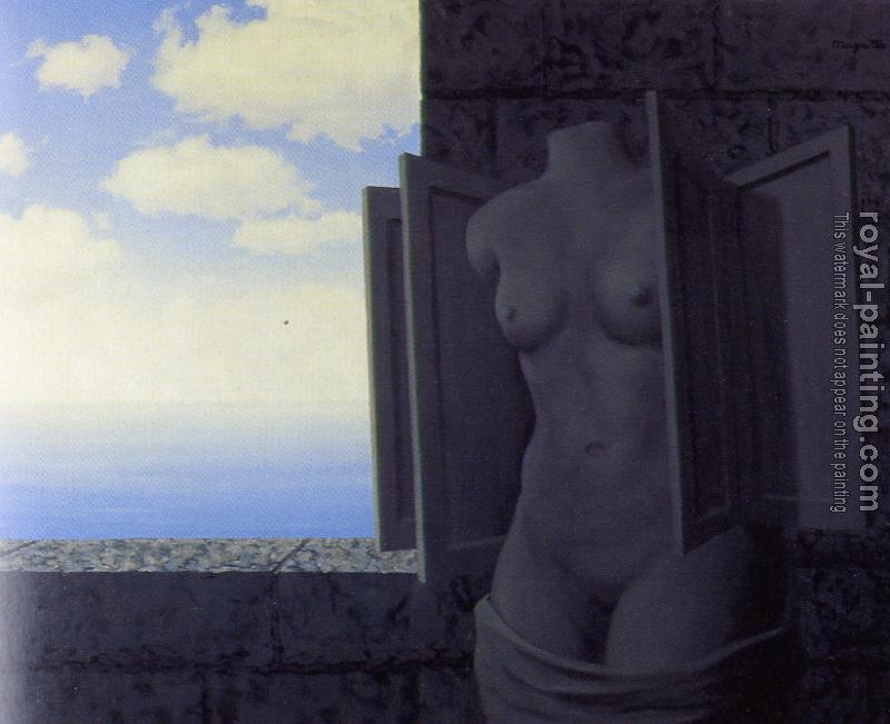 Rene Magritte : the flying statue